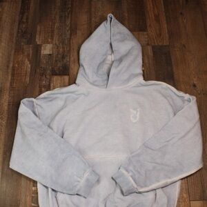 PLAYBOY Light Blue Hoodie Sweater
